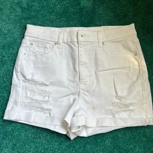 American Eagle Curvy high rise shorties